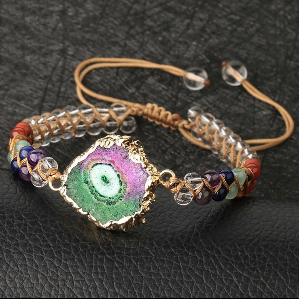 Agate natural crystal